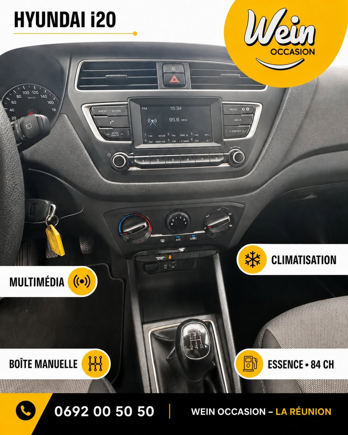 Hyundai i20 Essence – 5 portes – 2019 - photo 1